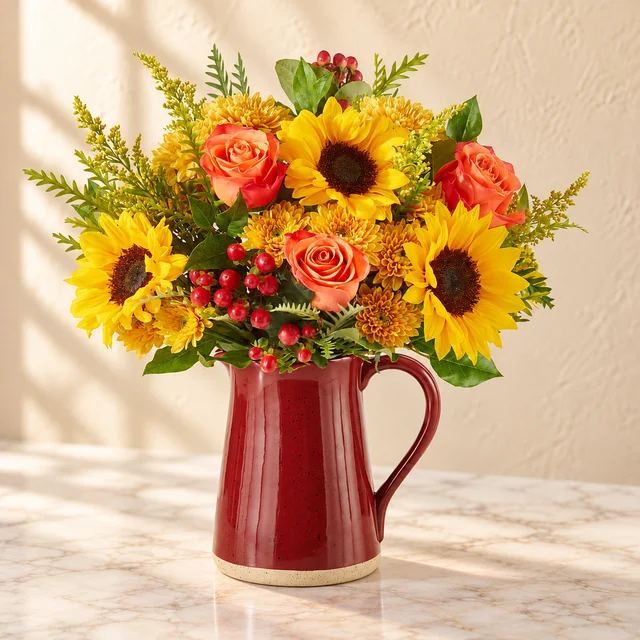 Scents of Autumn Bouquet seasonal floral arrangement