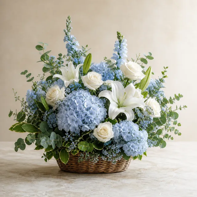 Serenity Basket by Bloom Lane